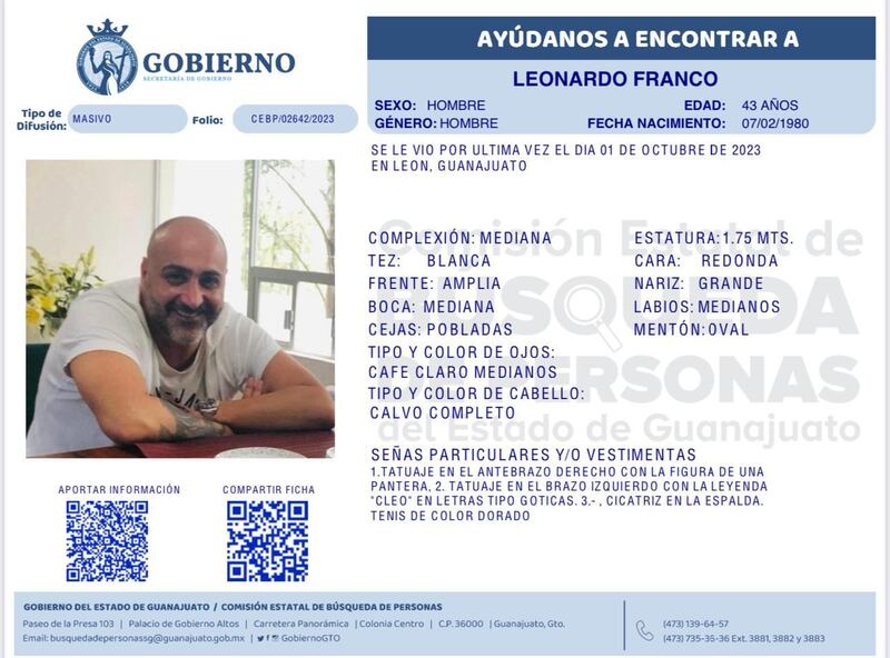 Le foto di Nardo Franco, italiano scomparso in Messico 1