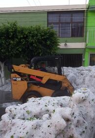 Messico, un'eccezionale grandinata ha sepolto Guadalajara 1