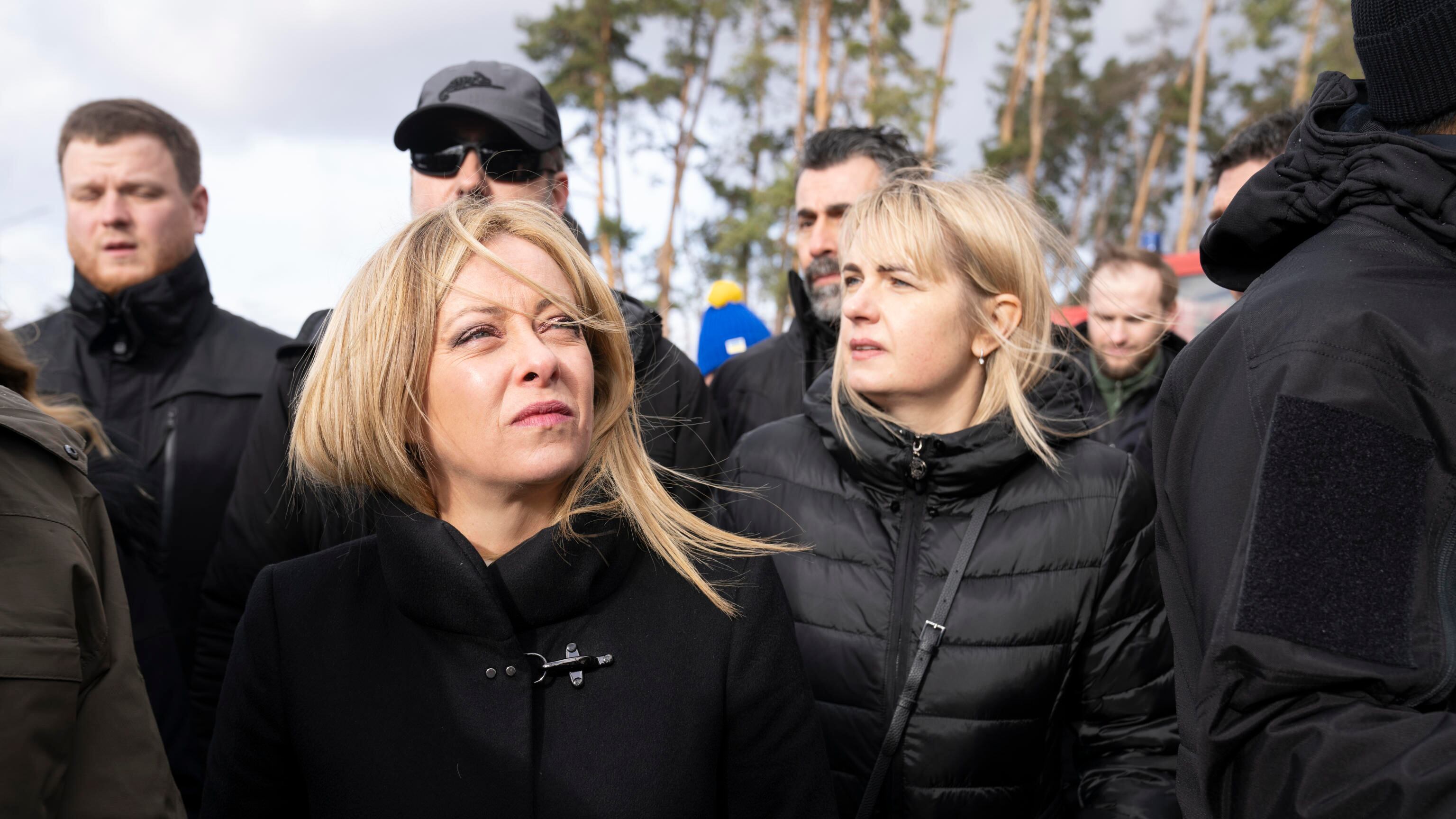 "Con voi fino alla fine". Meloni a Kiev incontra Zelensky