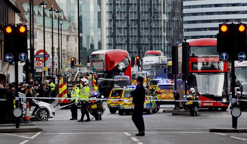Spari al parlamento a Londra 2
