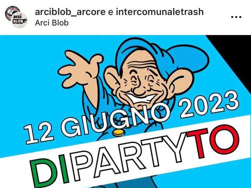 Circolo Arci senza ritegno: adesso festeggia la morte del Cav