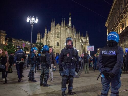 Milano, primo sabato senza manifestazione in centro