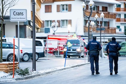 Le immagini da Crans Montana dopo l'esplosione 6