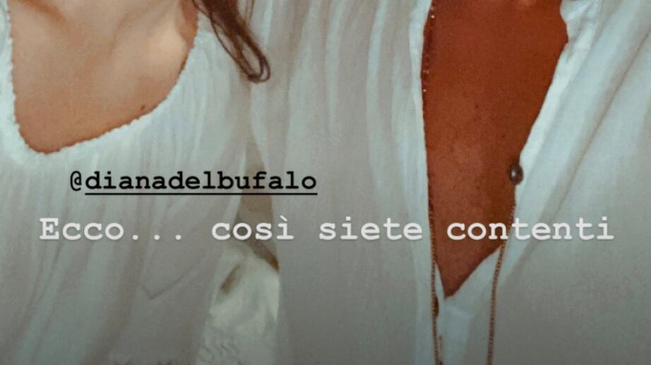 Diana Del Bufalo in vacanza con l'amico Cristiano Caccamo