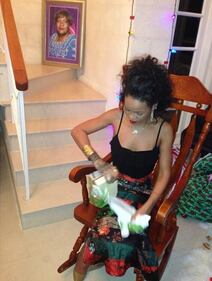 Il Natale di Rihanna 2