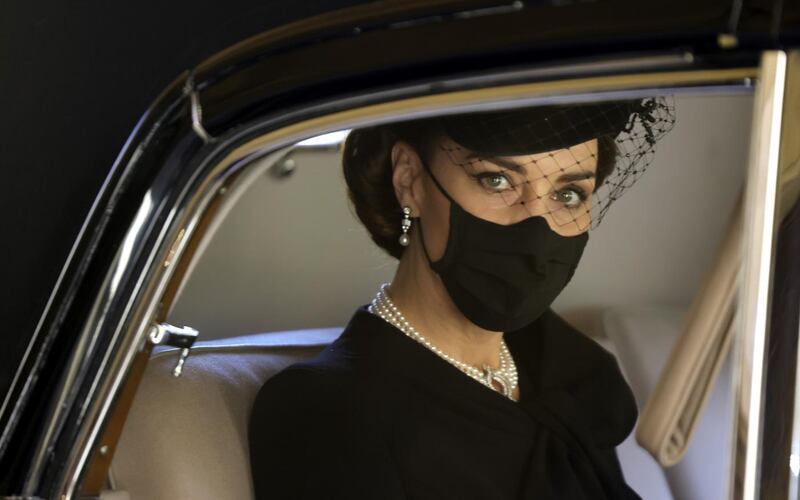 Kate Middleton a lutto