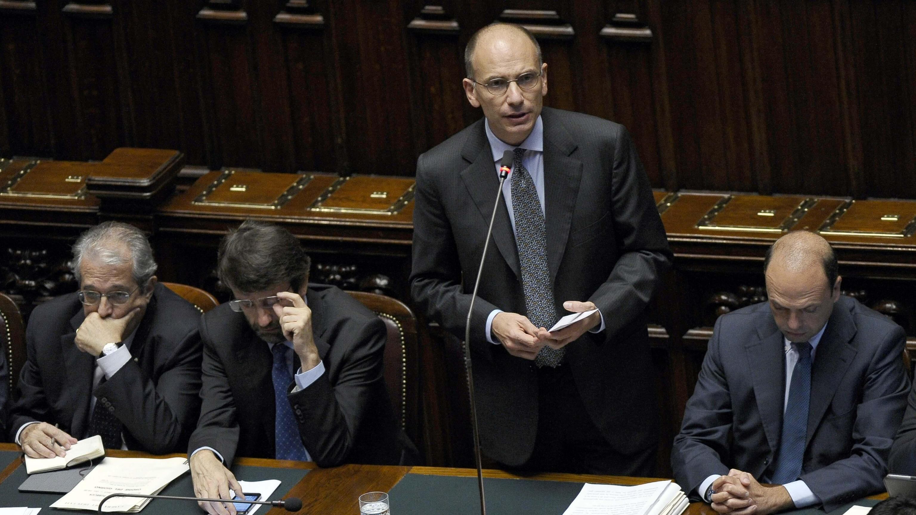 Letta: "Sia chiaro, oggi c'era comunque la fiducia"