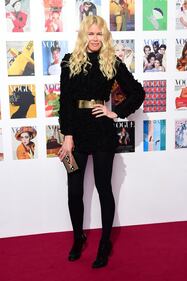 Claudia Schiffer irriconoscibile alla festa di Vogue 13