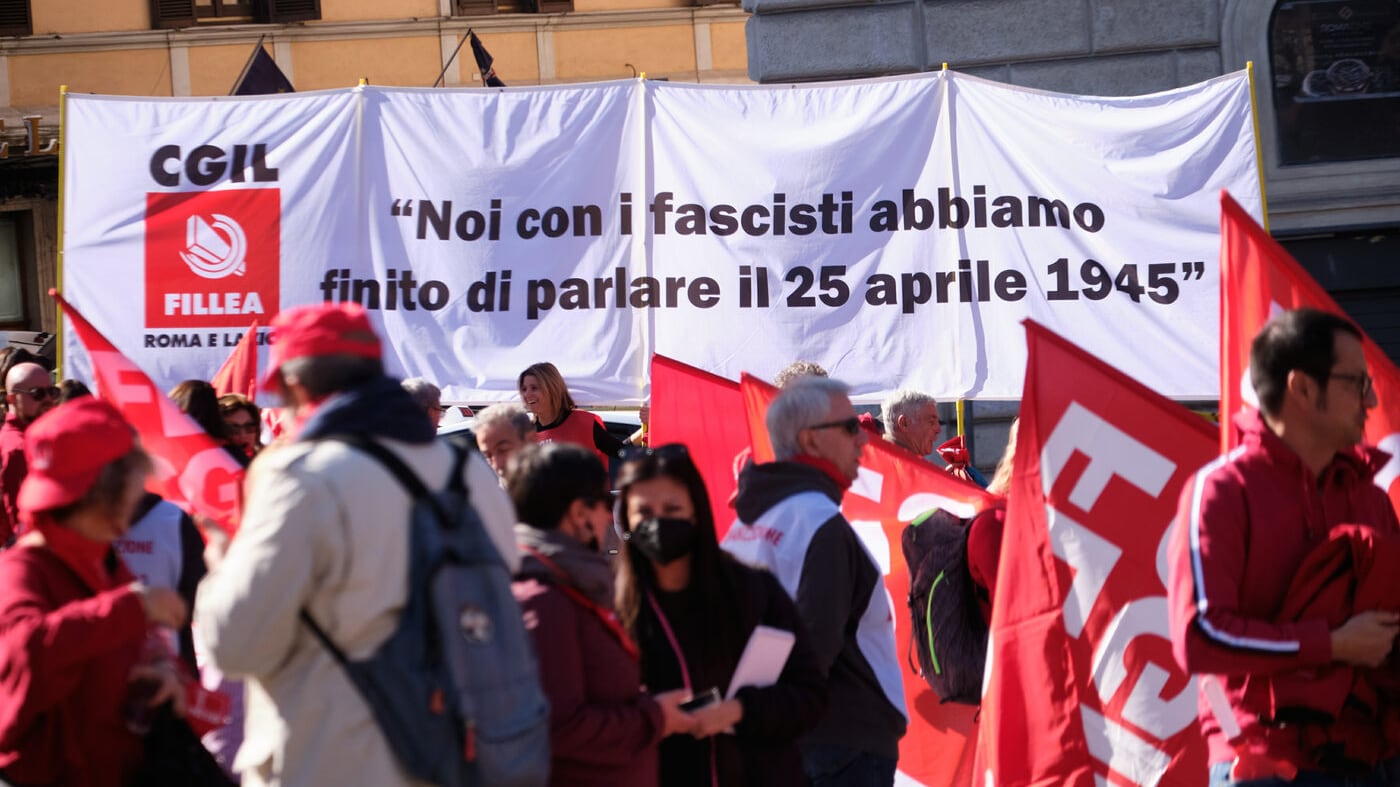 La passerella elettorale della sinistra
