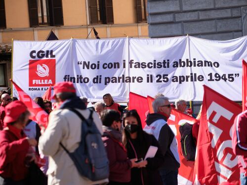 La passerella elettorale della sinistra
