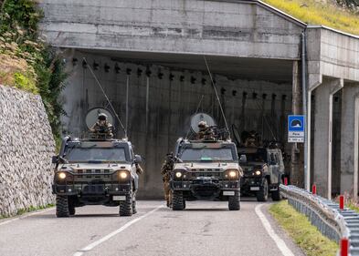 L'esercitazione Stella Alpina a Canazei 10