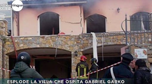 Esplosione in villa a Sanremo: Garko in ospedale 3