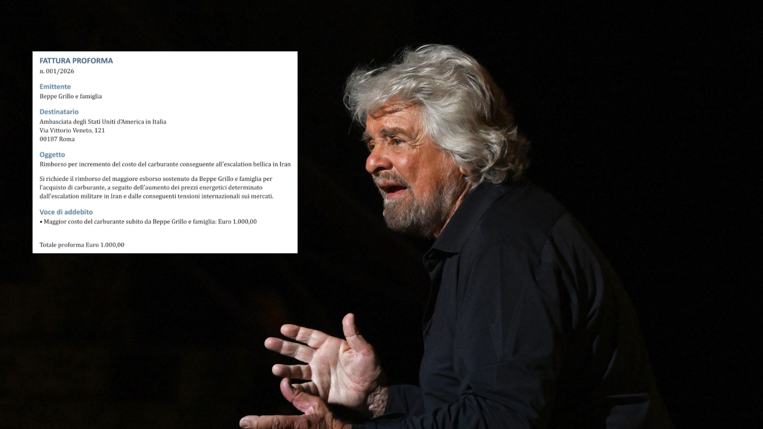 Conte incontra l'uomo di Trump, Grillo attacca gli Usa: "Ci rimborsino il pieno"