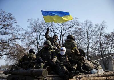 Soldati ucraini a Debaltseve 9