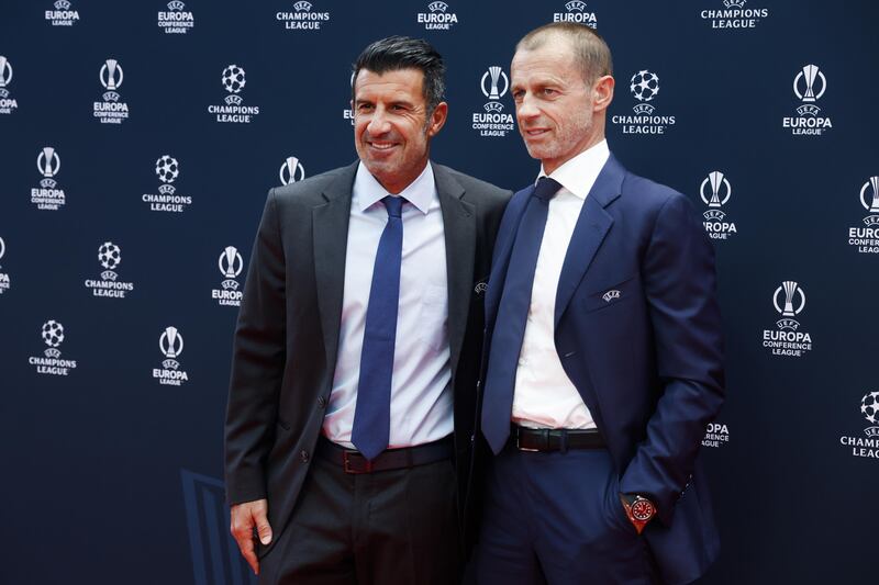 Ceferin Figo Monaco 2023