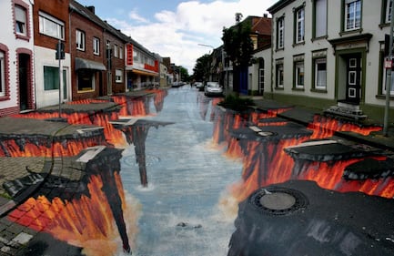 3D street art 6