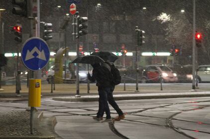 Arriva la prima neve a Milano 4