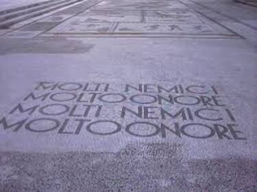 Foro Italico, Stadio dei Marmi: ecco i mosaici dedicati al Duce 2