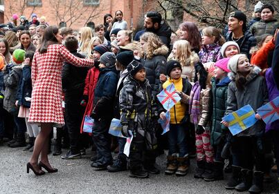 Continua la visita di kate e William in Svezia 5