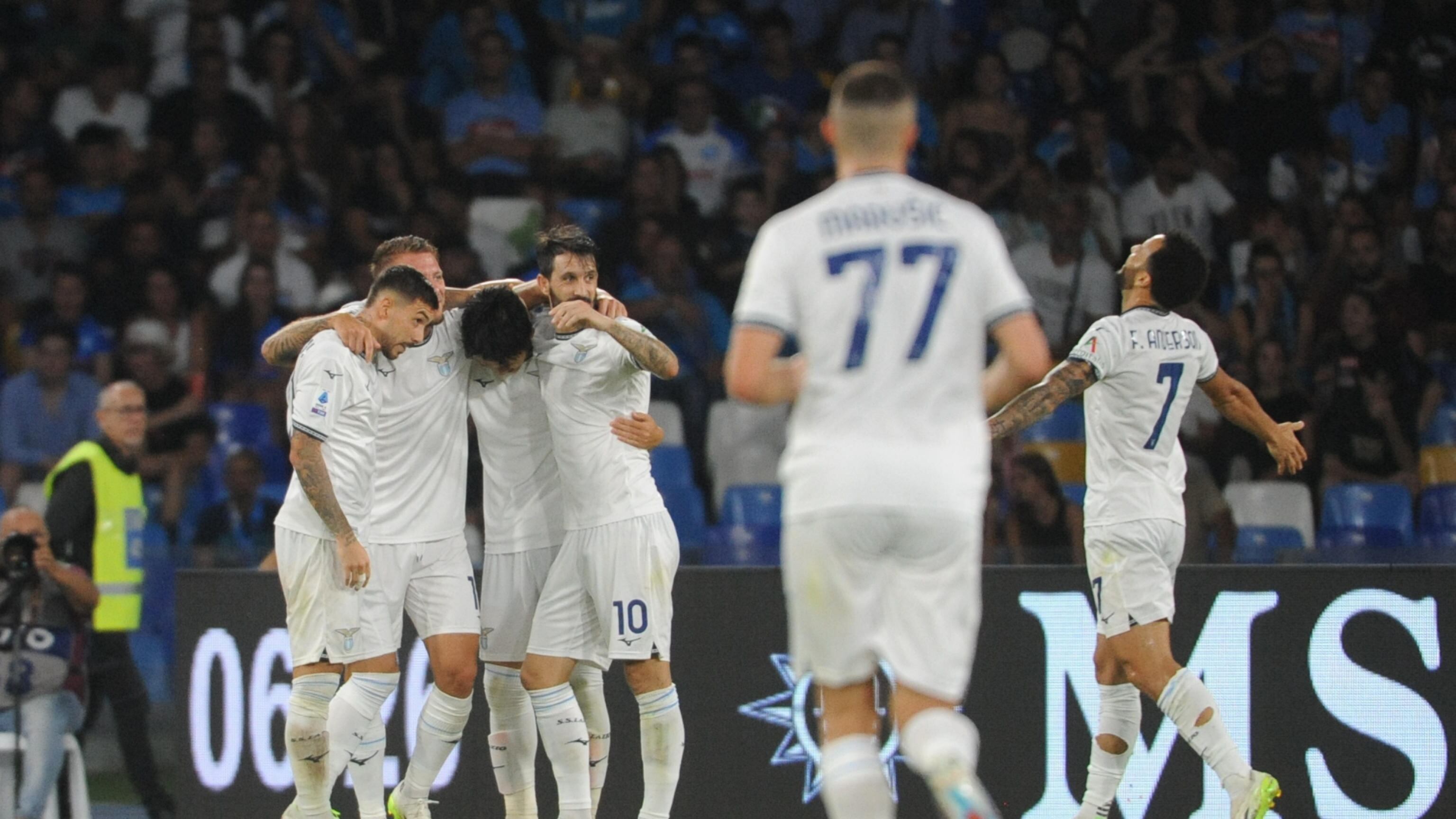 Il Napoli cade a sorpresa al Maradona: finisce 2-1 per la Lazio