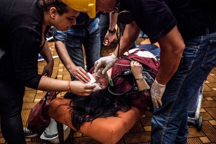 Scatti degli scontri a Istanbul 11