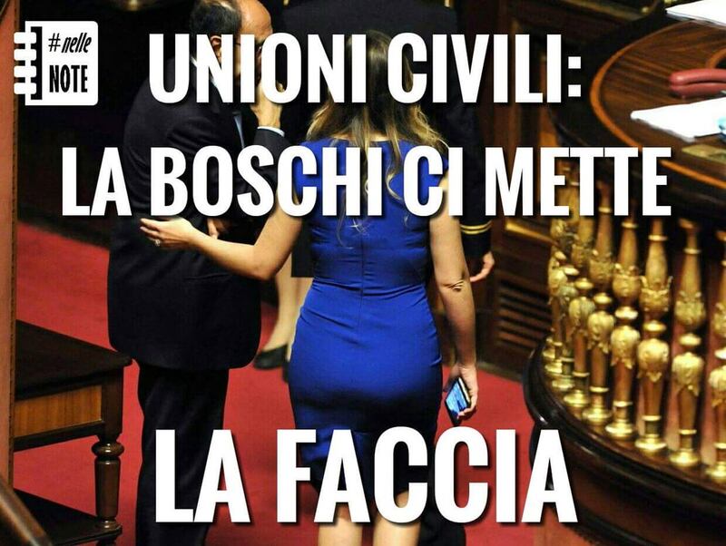 Il tweet contro il ministro Maria Elena Boschi