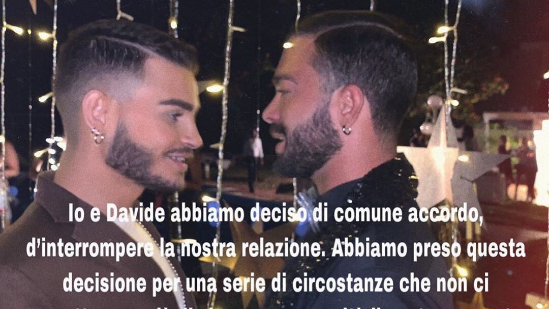 Cristian Imparato si separa dal suo fidanzato: "Ti vorrò sempre bene"