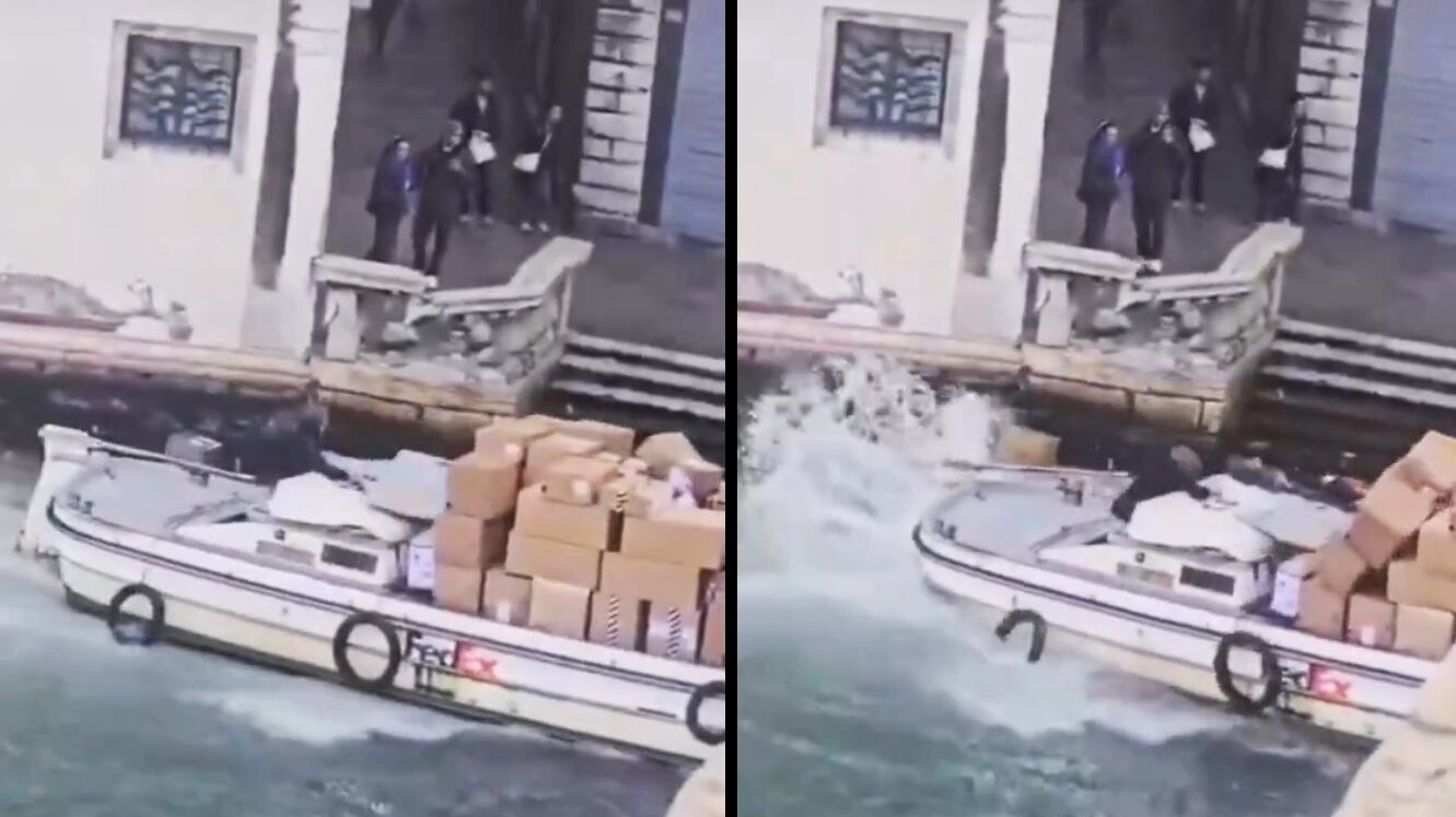 Furto folle a Venezia: ruba la barca e si schianta contro il Ponte di Rialto: cosa è successo