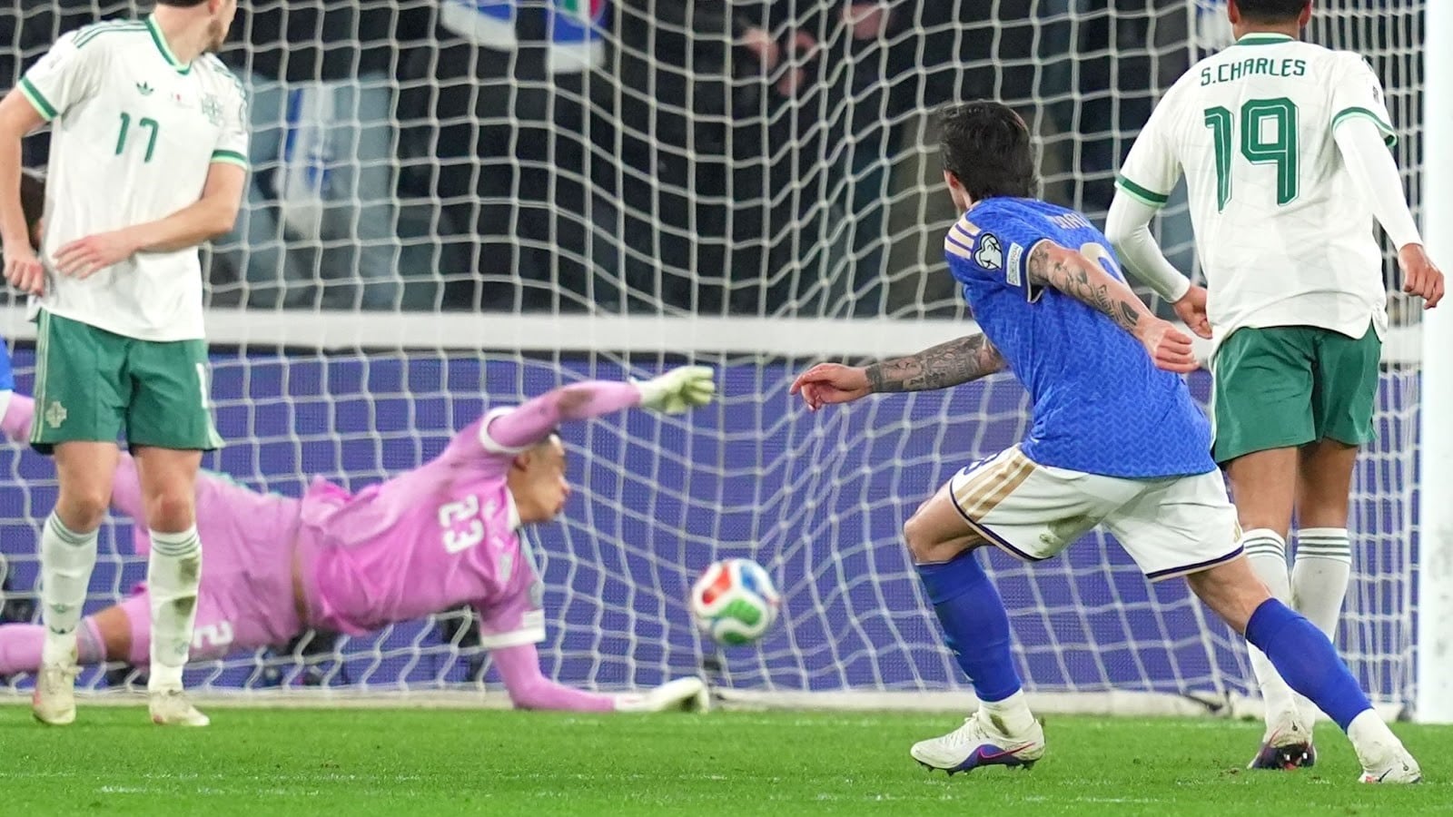 Italia, buona la prima: Irlanda del Nord eliminata grazie a Tonali e Kean. Ora c'è la Bosnia