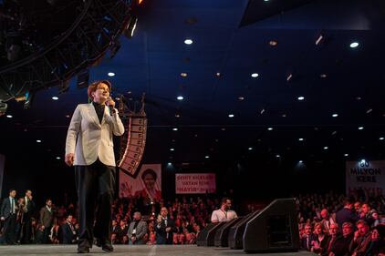 Istanbul, comizio del "no" in vista del referendum costituzionale 13