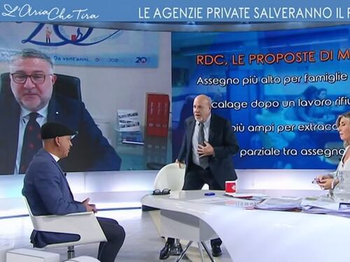 "Non sono vaccinato". E dalla Merlino scoppia il caos