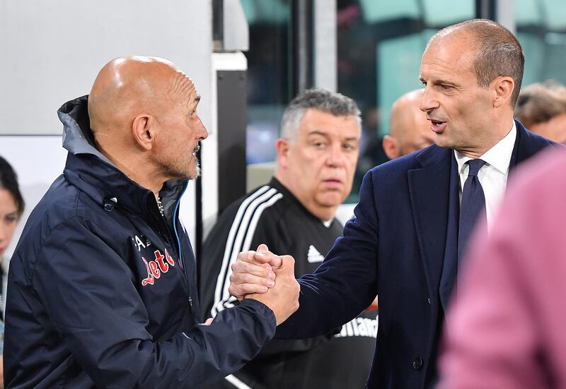 Allegri Spalletti Juventus Napoli