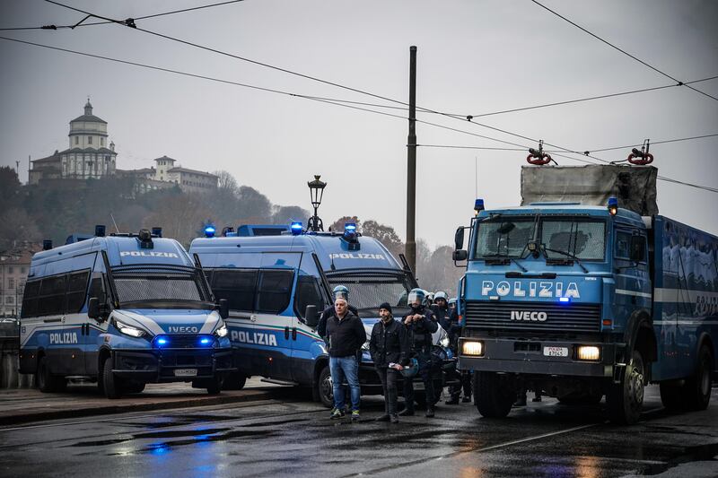 corteo Torino Askatasuna