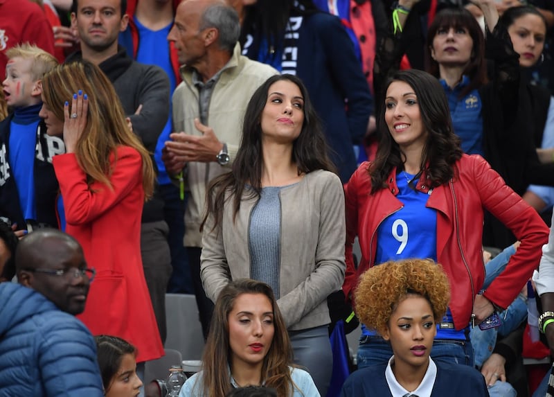 Le wag di Francia e Portogallo, le immagini 13