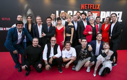 A Madrid la premiere de "La Casa di Carta"  3