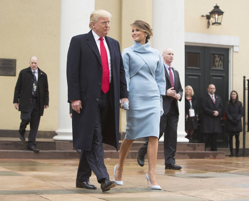 Melania e Donald Trump, coppia presidenziale 31