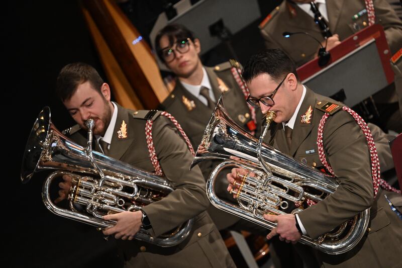 Esibizione della Banda dell'Esercito 1