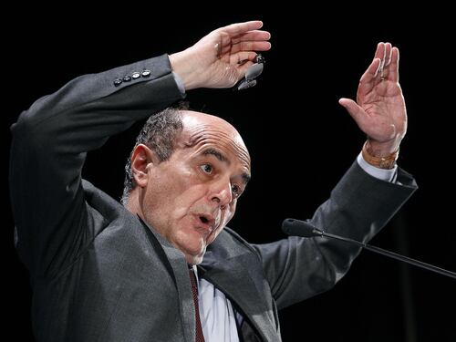 Bersani esorcizza la paura: "Questa volta vinceremo"