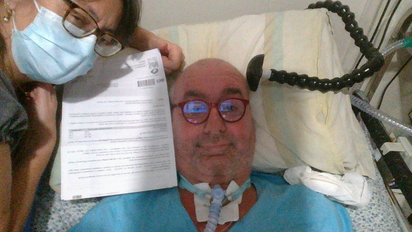 Malato di Sla rimane in ospedale due mesi e l'Inps gli chiede mille euro dell'accompagnamento