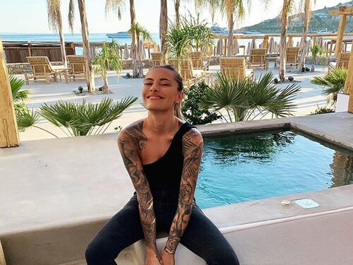 Sophia Thomalla si prende la scena sui social
