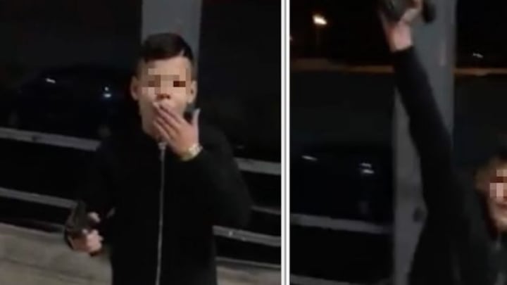 Centomila "mi piace" per il baby boss che spara