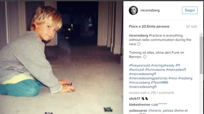 Nico, un "milanese" in vetta al mondo