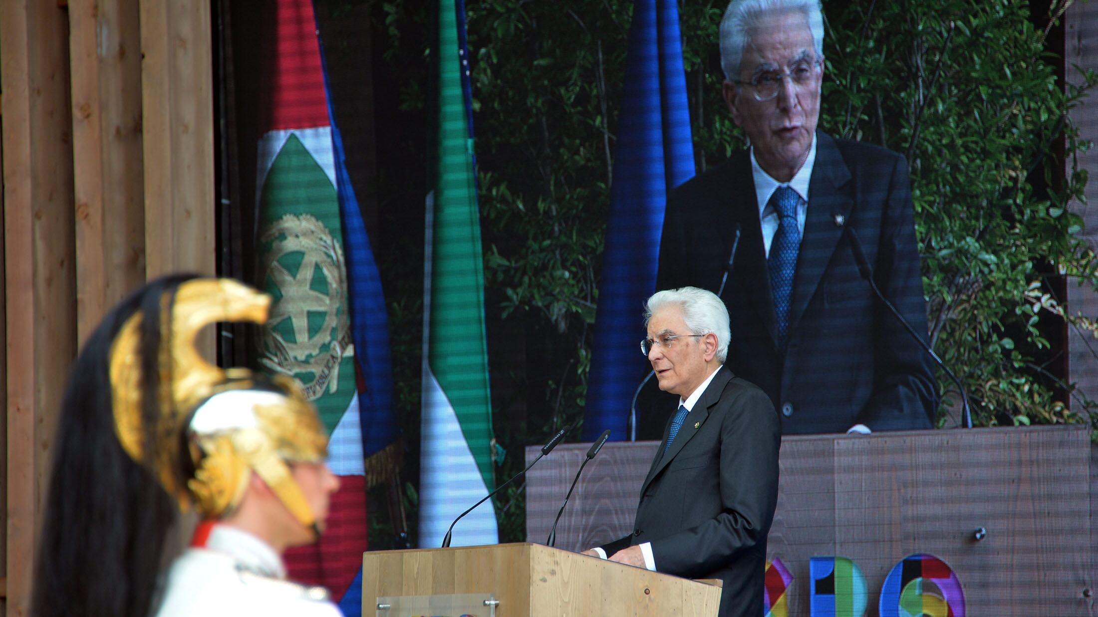 Mattarella: "A Expo pagina di storia per l'umanità"