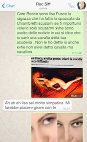 Ecco i messaggi hot tra Rocco Siffredi e Lisa Fusco 2