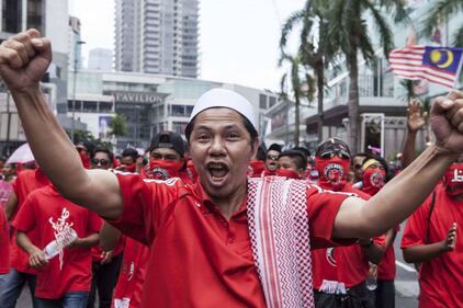 Le proteste e tensioni in Malesia 13