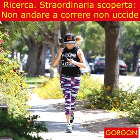 La satira del giorno: jogging, straordinaria scoperta 1