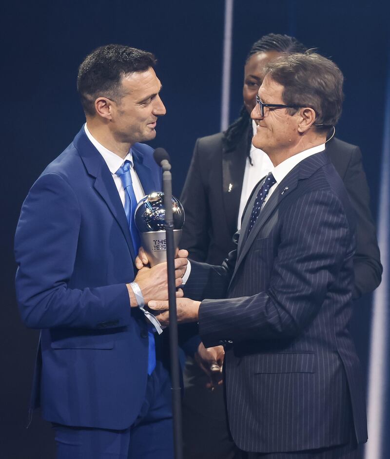 Lionel Scaloni FIFA Awards