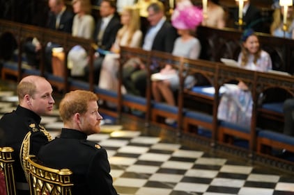 Harry e Doria Ragland al Royal Wedding: le foto 1