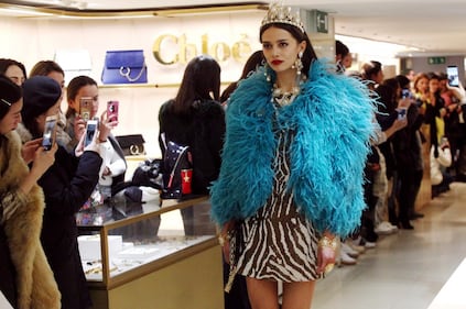 Dolce & Gabbana, sfilata alla Rinascente 19