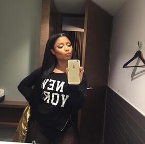 Nicki Minaj e i leggings trasparenti 13